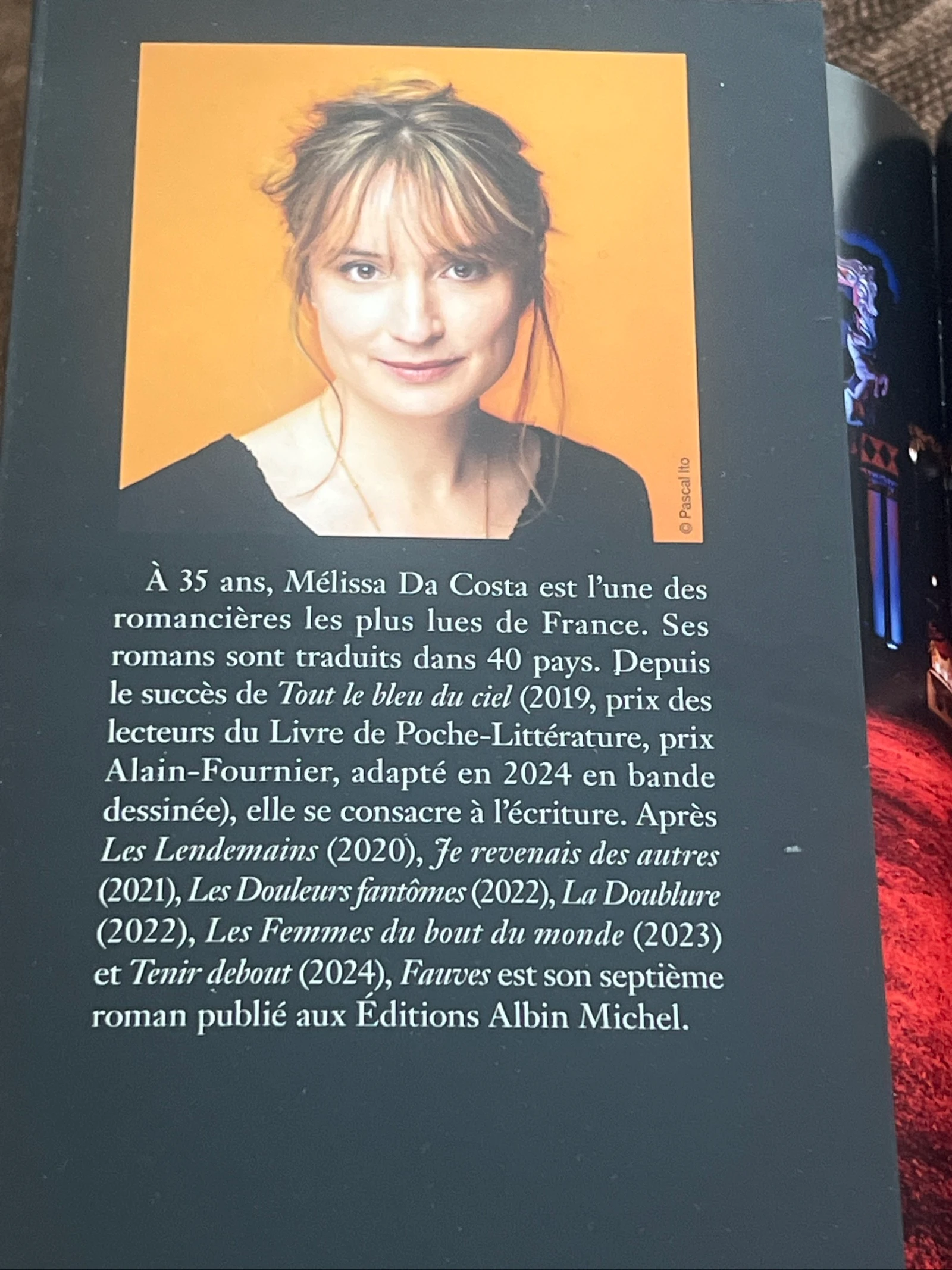 Fauve Book Melissa Da Costa – photo 8